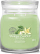 Yankee candle - vanilla lime medium geurkaars - 50 branduren - 2 lonten