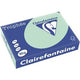Gekleurd papier trophee clairfontaine 1975 80g m2 a4 pastelkleur groen