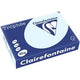Gekleurd papier clairefontaine 1971 80g m2 a4 pastel blauw