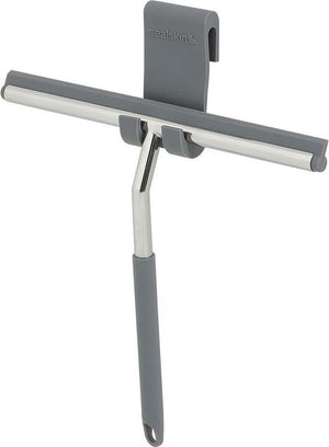 Sealskin urban deluxe - douchewisser - raamwisser - inclusief flexibele glashaak en schroefhaak - rvs gepolijst