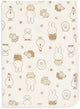 Jollein baby deken wieg - 75x100cm - jersey - miffy family farm