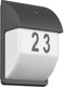 Trio mersey - wandlamp - antraciet - excl. 2x e14 3,5w - buitenverlichting - ip44
