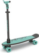Chillafish skateboard en step 2-in-1 - kinderstep omvormbaar naar skateboard - blauw groen - jongens en meisjes 3 jaar en ouder - verstelbaar stuur - model skatieskootie 2