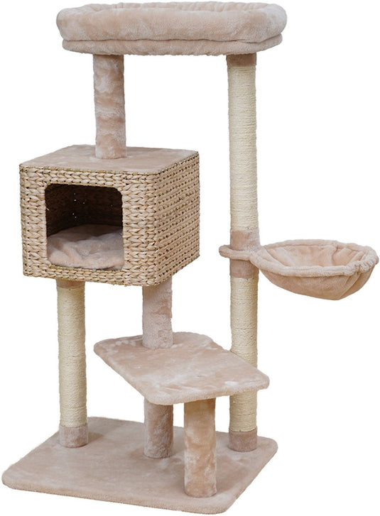 Ebi krabpaal bogota beige 58 x 48 x 114 cm - kat