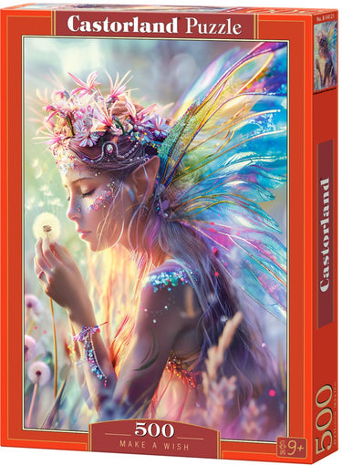 Castorland make a wish – puzzel – 500 stukjes – satijnen afwerking – perfecte pasvorm – europese kwaliteit