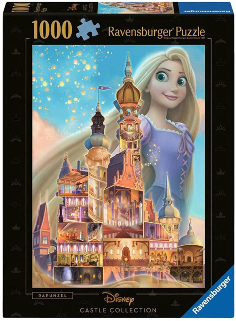 Chargez l'image dans la visionneuse de la galerie, Ravensburger puzzel disney castles rapunzel - 1000 stukjes legpuzzel.
