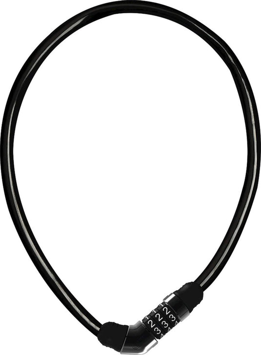 Abus kabelslot 4408c - cijferslot - 65 cm lange staalkabel met kunststof omhulsel - -security level 2 - blauw
