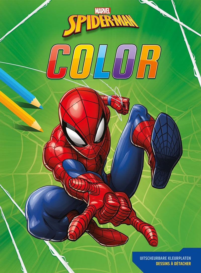 Afbeelding laden in galerijviewer, Deltas marvel spider-man color kleurblok
