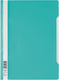 Durable snelhechtmap ft a4 turkoois 25 stuks