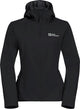 Jack wolfskin bornberg hoody w dames outdoorjas-black