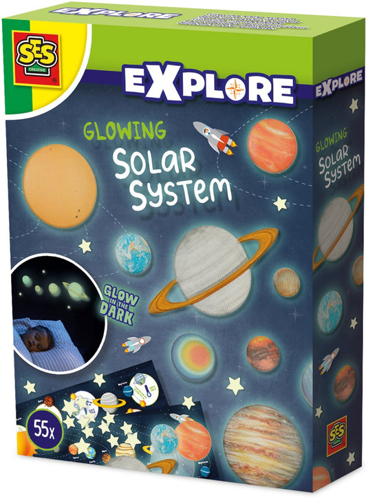 Ses creative ses explore - glowing zonnestelsel