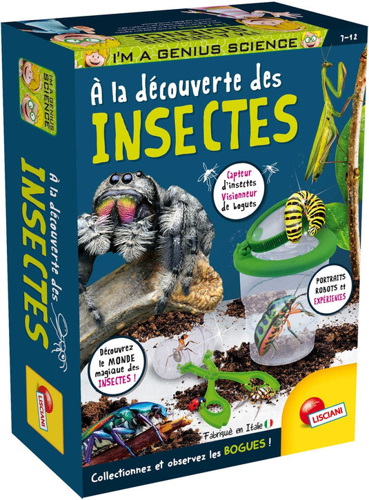 Lisciani i'm a genius pocket science- a la decouverte des insectes