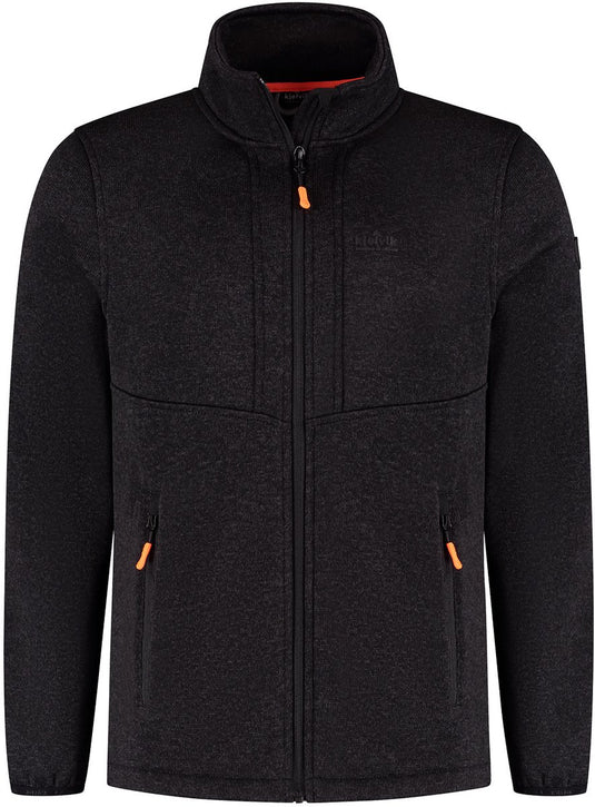 Kjelvik outdoorvest brad zwart