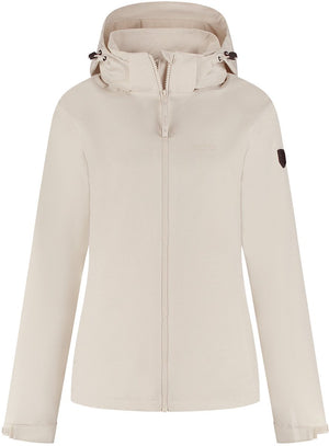 Kjelvik outdoorjas mirte zand