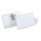 Durable badge met combiklem formaat 54 x 90 mm in een doos - 50 stuks