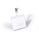 Durable naambord met draaibare clip, transparant, 25 stuks