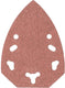 Kwb 493508 deltaschuurpapier korrelgrootte (num) 80 (l x b) 140 mm x 100 mm 5 stuk(s)