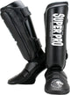 Super pro combat gear scheenbeschermer protector zwart wit extra large