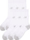 New balance active crew sock 6 pack unisex sportsokken - white