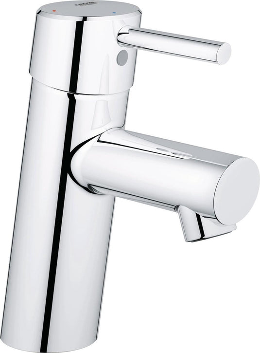 Grohe concetto wastafelkraan - chroom - waterbesparend