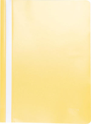 Pergamy snelhechtmap, ft a4, pp, pak van 25 stuks, geel
