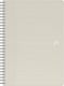Oxford 100% recycled notitieboek a5 my rec'up 5mm geruit 180 pagina's 90g kleurenmix - 1 stuk - gemaakt van koffiebekers