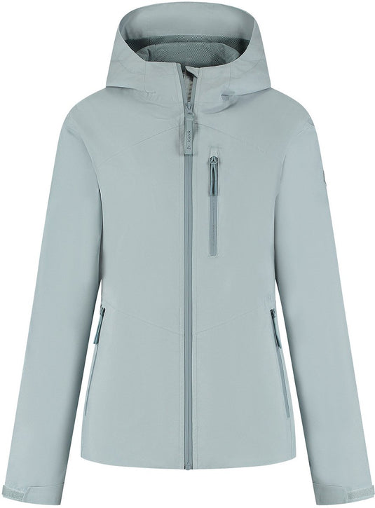 Kjelvik outdoorjas rena blauw