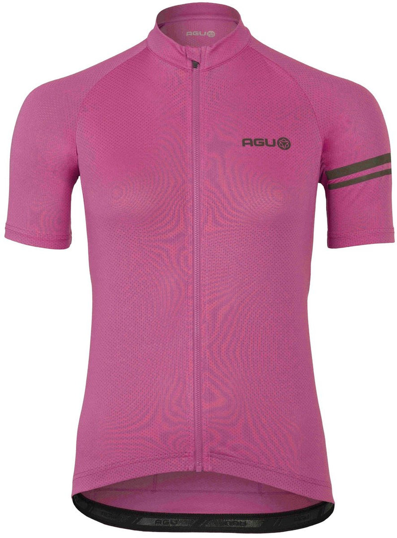 Afbeelding laden in galerijviewer, Agu core fietsshirt ss essential dames electric fuchsia
