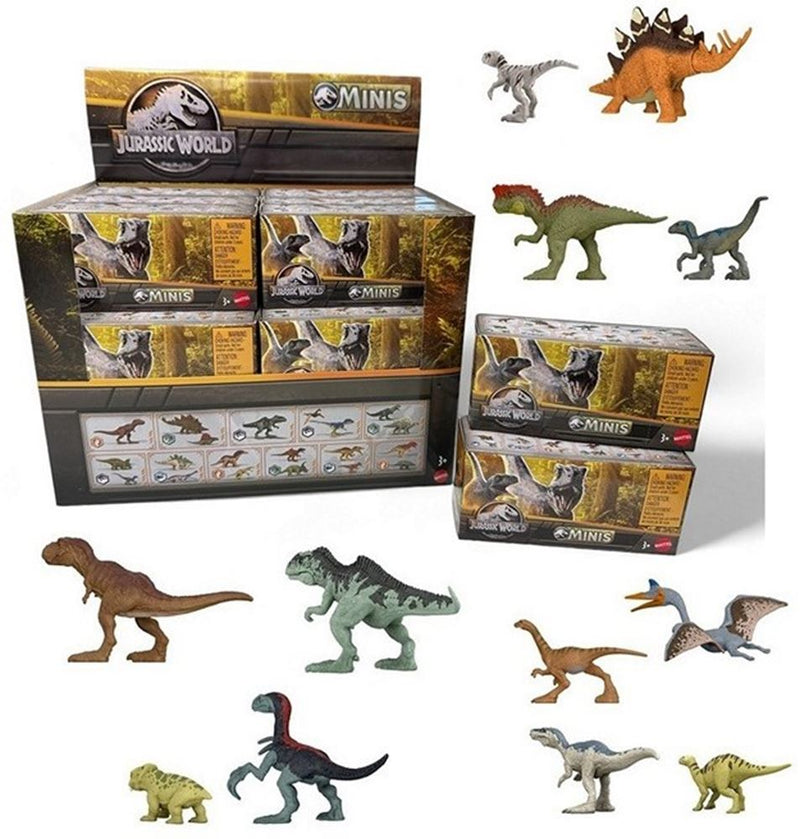 Afbeelding laden in galerijviewer, Jurassic world minis figuur 1-pack + 2-p
