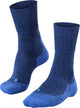 Falke tk1 wool anti-blaar dik wol functioneel materiaal wandelsokken heren blauw - maat 42-43
