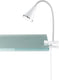 Rl live your light reality arras - klemlicht - wit - incl. 1x smd 4 w - snoerschakelaar - flexibel - klemlamp