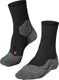 Falke ru3 anti-blaar lyocell functioneel materiaal hardloopsokken heren zwart - maat 42-43