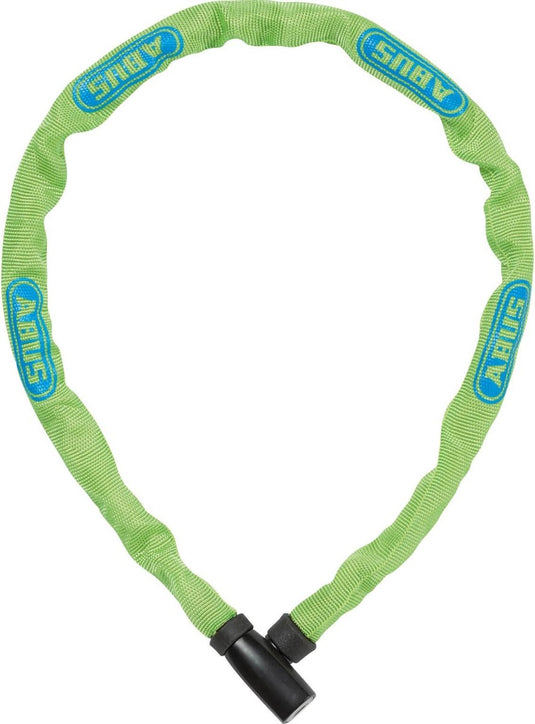 Abus kettingslot steel-o-chain 4804k – fietsslot van speciaal staal – -security level 4 – 75 cm – geel groen