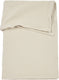 Meyco baby uni wieglaken - pre-washed hydrofiel - soft sand - 75x100cm - 0.3 tog