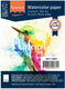 Florence vaessen aquarelpapier - intense white - a6 - 300 grams - gladde structuur - smooth - florence - 100 vellen