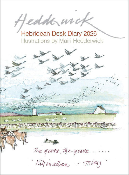 Hedderwick hebridean desk diary 2026