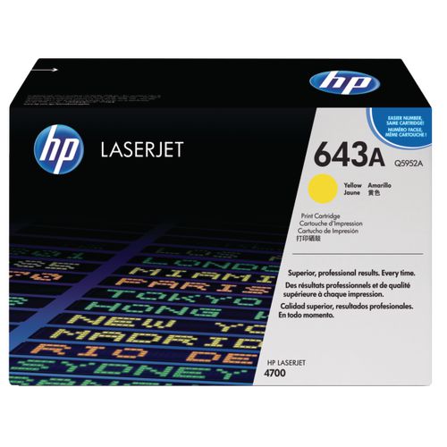 Tonercartridge hp q5952a geel
