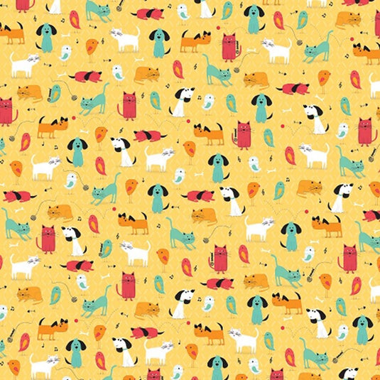Rol inpakpapier huisdieren. 0,70x200 met