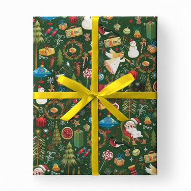 Rol inpakpapier kerst. 0,70x200 met