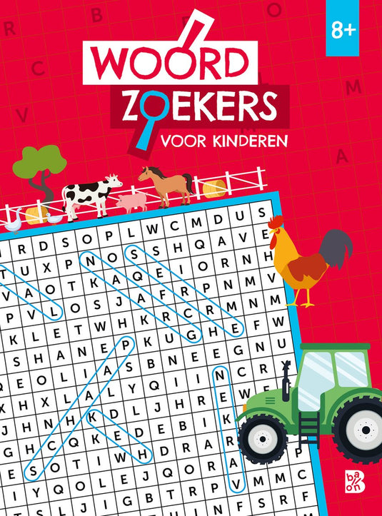 Balloon woordzoekers - kinderen 8+ - woordzoeker junior