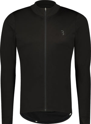 Bbb cycling triguard 3.0 fietsjas heren - drie-seizoenen wielren fietsjack heren - waterafstotend windjack - zwart - maat xl - bbw-452