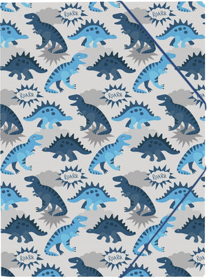 Ancor elastomap b'log dino a4 met elastiek en 3 flappen - an-128956