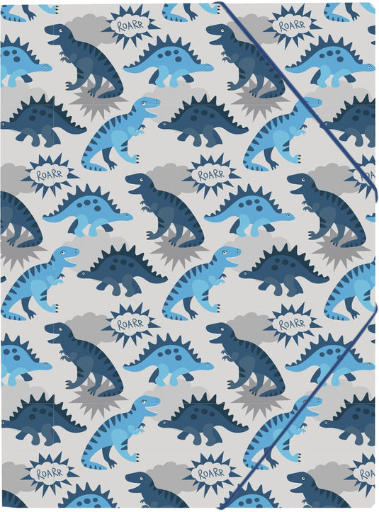 Ancor elastomap b'log dino a4 met elastiek en 3 flappen - an-128956