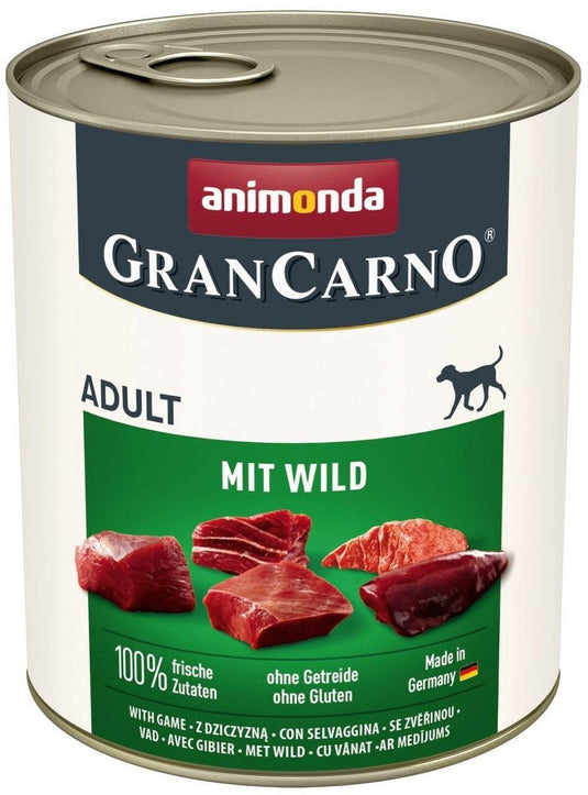 Animonda grancarno adult 1x800g - met wild