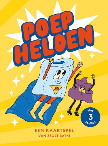 Merkloos sans marque poephelden: een kaartspel voor de hele familie