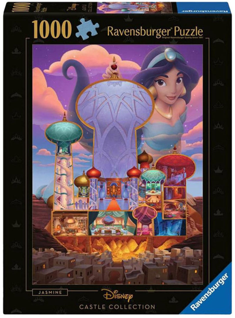 ギャラリービューアに画像をロードする, Ravensburger puzzel disney castles jasmine - 1000 stukjes cartoon.
