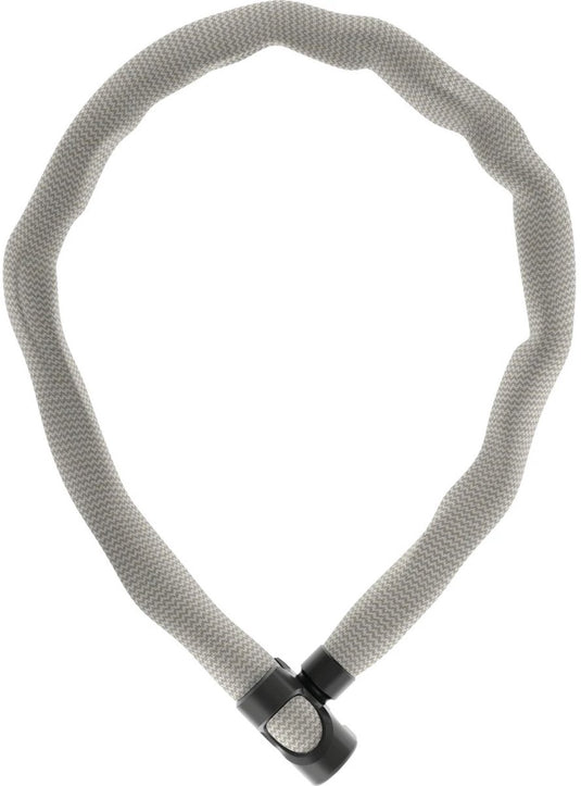 Abus fietsslot kettingslot - ivera chain 7210 color - security level 8 - beige - 110 cm - geschikt voor elektrische fietsen en stadsfietsen