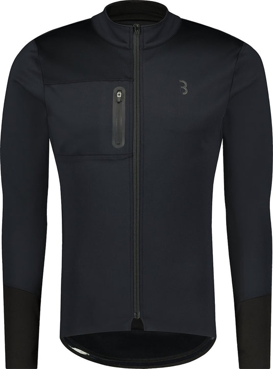 Bbb cycling coldguard fietsjack - winterjas - winddicht en waterafstotend - racefiets kleding - zwart - maat m - bbw-456