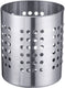 Westmark bestek- keukengereihouder, rond, diameter: 12 cm, hoogte: 13,5 cm, roestvrij staal, zilver, 69022211