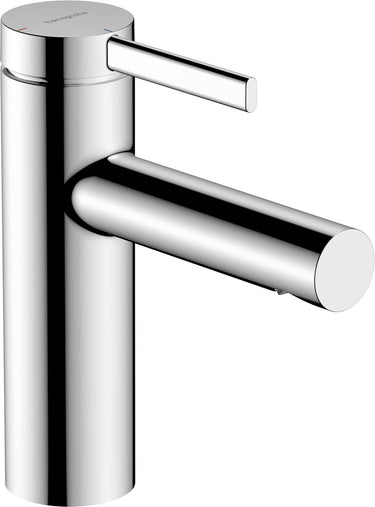 Hansgrohe zesis s - wastafelmengkraan - ééngreeps bediening - coolstart energiebesparend - push-open afvoer - 100mm maat - chroom